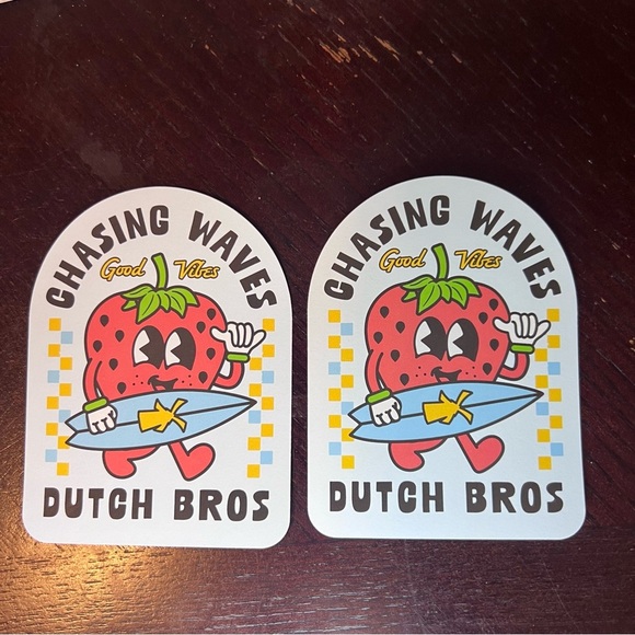 NEW Dutch Bros “Chasing Waves” May Sticker! - Picture 2 of 4